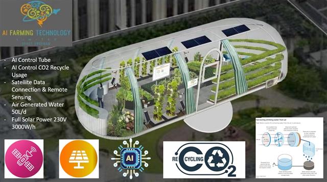 aifarmtech.com aifarm.ai ai agent ai space tube green bond growing machine ai greenhouse